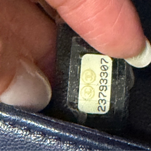 Chanel Navy Quilted Handbag - Picture 10 of 16